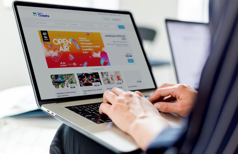 Paysera Ticket platform’s popularity is increasing among event organisers
