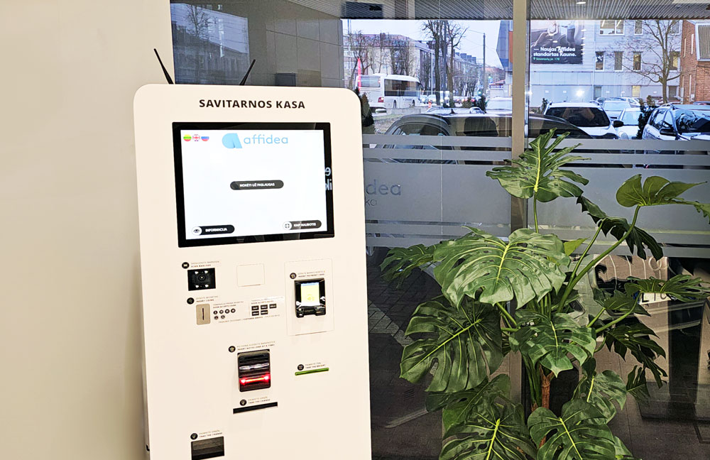 Naujiena! Paysera savitarnos terminalai įmokų surinkimui.